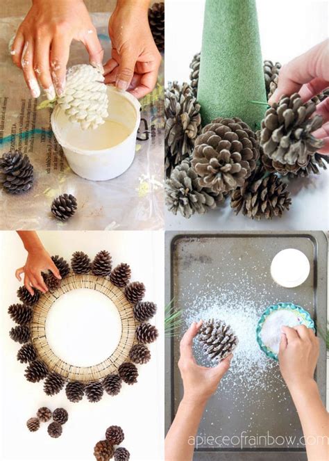 gofilm pinecone & pony|48 Amazing DIY Pine Cone Crafts & Decorations .